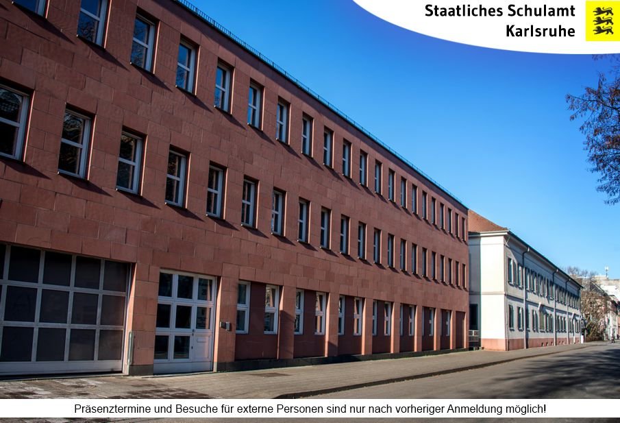 Bild des Gebäudes Staatliches Schulamt in Karlsruhe